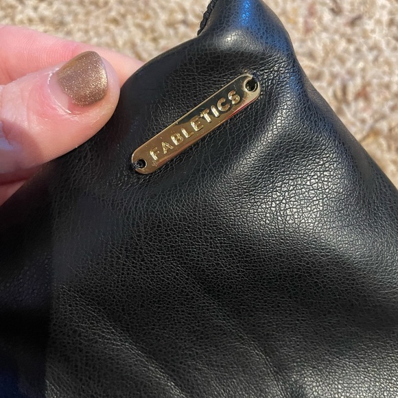 Fabletics Vegan Leather High Waisted Pants - Picture 5 of 8